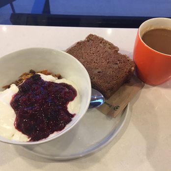 Whitebark Cafe - Their homemade granola bowl w/ Alberta yogurt & berry compote is amazing! Apple bread is yummy. - Cafes Near Me - Banff, Alberta