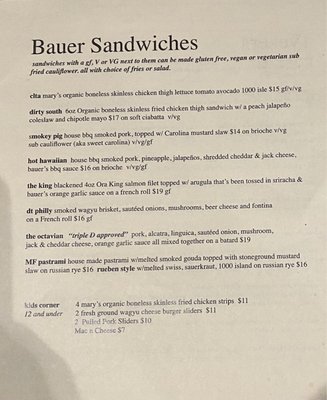 Menu photo 4 Bauer's By Sazon Modesto, CA