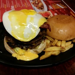 Zark's Burgers - Choke slam burger.  So good.