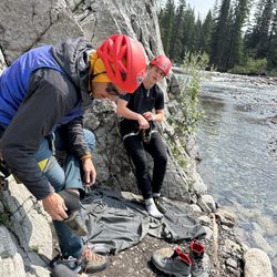 Ridgeline Guiding Services - Getting ready for first climb