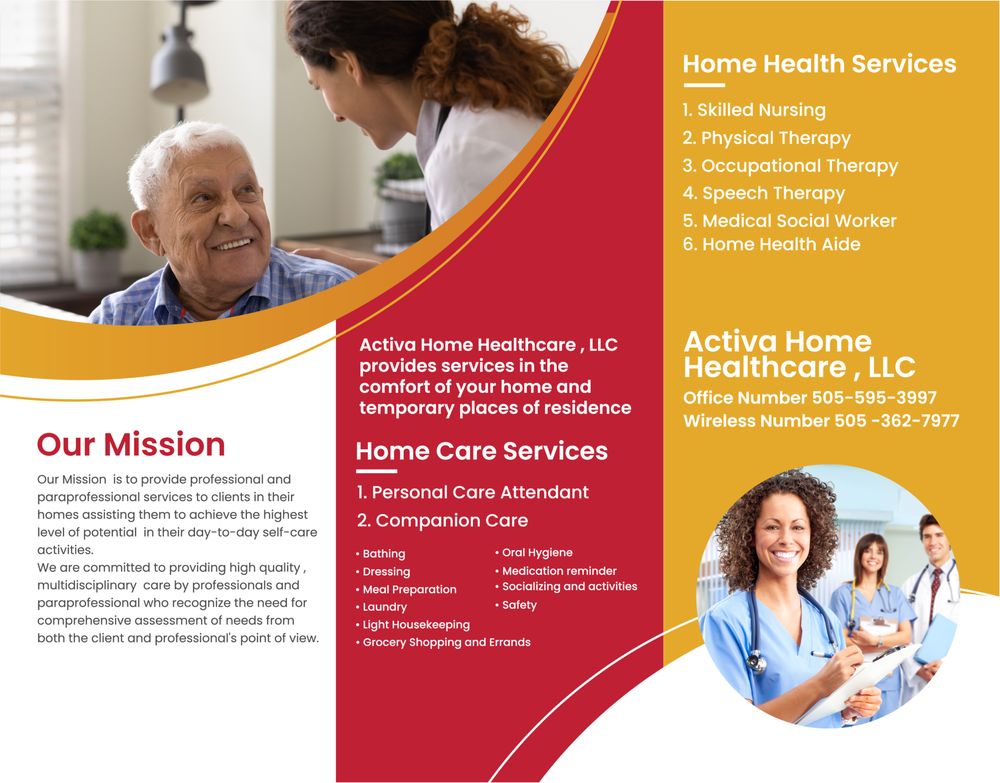 ACTIVA HOME HEALTHCARE 2900 Louisiana Blvd NE, Albuquerque, New