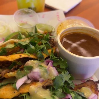 Pretty Little Taco - Oxtail 3 Pieces Oxtail Birria Tacos Combo - Food Court Near Me - Atlanta, Georgia Pretty Little Taco - Oxtail 3 Pieces Oxtail Birria Tacos Combo - Food Court Near Me - Atlanta, Georgia