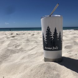 Aroma Joe's is also great on the beach!