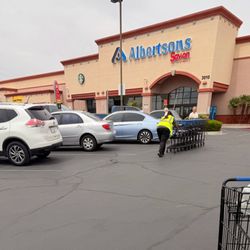 Albertsons - People park in the drive up and go parking spots here