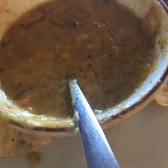 DOS Rios - If your used to bland plain queso forget it ! This doesn't look like much but is amazing 1000% guaranteed - Mexican Near Me - Monte Vista, Colorado