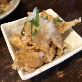 Tori Ton - Chicken Skin (not bad) - Izakaya Near Me - Honolulu, Hawaii