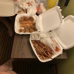 Bone-In wings, trio appetizer, fries and boneless chicken strips. Bone-In wings, trio appetizer, fries and boneless chicken strips.