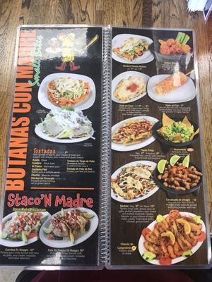 Menu photo 6 Staco'N Madre Hanover Park, IL