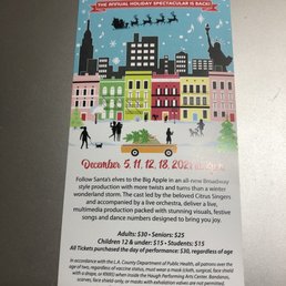 flyer I saw at my Barre studio