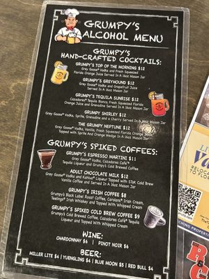 Menu photo 5 Grumpy's Restaurant Neptune Beach, FL Menu photo 5 Grumpy's Restaurant Neptune Beach, FL
