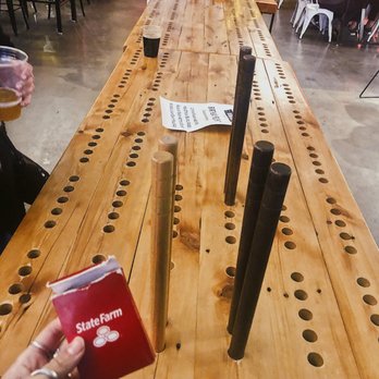Headflyer Brewing - Giant cribbage - Breweries Near Me - Minneapolis, Minnesota
