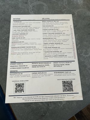 Menu photo 5 Bungalow Heights Houston, TX