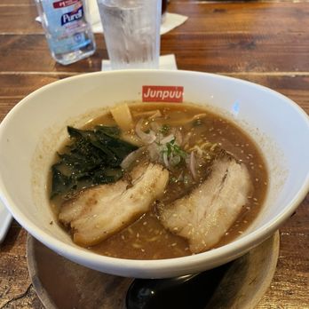 Junpuu - shoyu ramen with melt in your mouth pork - Ramen Near Me - Honolulu, Hawaii Junpuu - shoyu ramen with melt in your mouth pork - Ramen Near Me - Honolulu, Hawaii