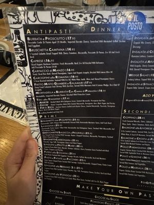 Menu photo 5 IL  Posto San Diego, CA
