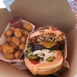 Italian Mafia - I had the Mack Daddy and potato puffs