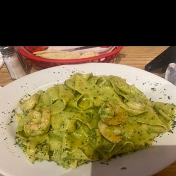 Pasta Party - Pesto with shrimp - Pizza Near Me - Orange, California Pasta Party - Pesto with shrimp - Pizza Near Me - Orange, California