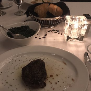 Ocean Prime - Prime Steak with Creamed Spinach - Seafood Near Me - New York, New York