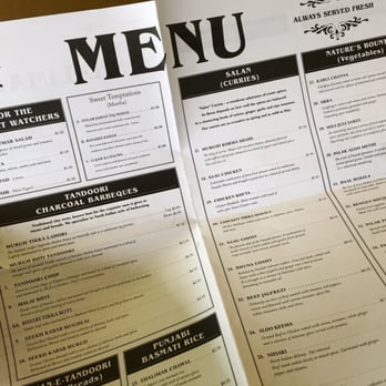 Shalimar - Menu - Pakistani Near Me - San Francisco, California Shalimar - Menu - Pakistani Near Me - San Francisco, California