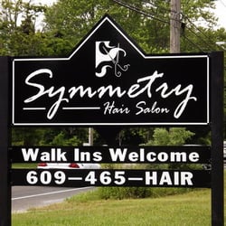 Symmetry Hair Salon - When traveling down Route 9 in Rio Grande it is easy to notice our sign.