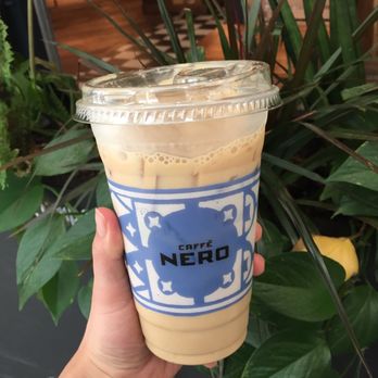 Caffe Nero - Iced vanilla latte - Coffee & Tea Near Me - Burlington, Massachusetts