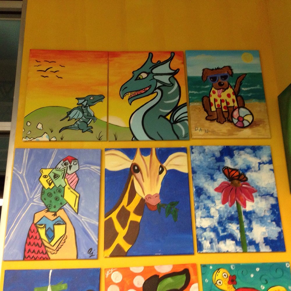 Wine & Design - They have a kids session and mommy and me paintings to do. - Party & Event Planning Near Me - Orcutt, California Wine & Design - They have a kids session and mommy and me paintings to do. - Party & Event Planning Near Me - Orcutt, California