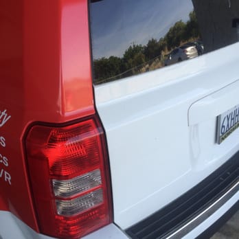 Advanced Auto Body - Missing red decals on rear - Body Shops Near Me - Morgan Hill, California