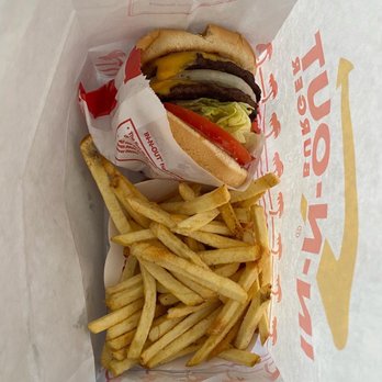 In-N-Out Burger - Double double and fries - Burgers Near Me - Lone Tree, Colorado