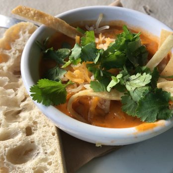 Hunter Ranch - Smoked gouda cheese soup, the soup of the day. - American Near Me - Paso Robles, California