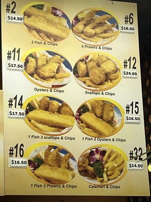 Menu photo 2 The Bay Fish & Chips Sunnyvale, CA Menu photo 2 The Bay Fish & Chips Sunnyvale, CA