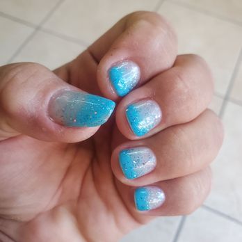 Kailua Nails - Love the fade & glitter... - Nail Salons Near Me - Kailua, Hawaii