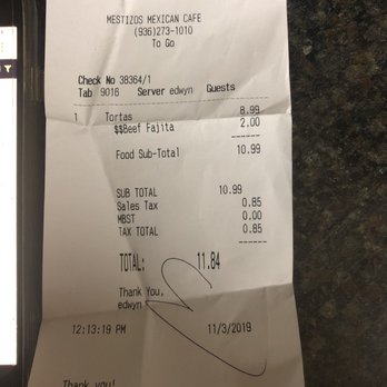Mestizos - Original amount we signed off on - Mexican Near Me - Conroe, Texas Mestizos - Original amount we signed off on - Mexican Near Me - Conroe, Texas