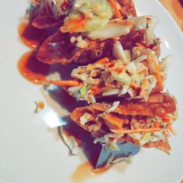 Chicken Wonton Taco