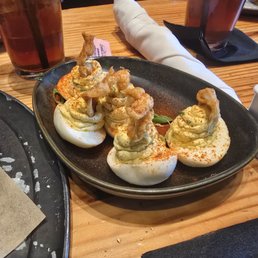 CRACKLIN' DEVILED EGGS CRACKLIN' DEVILED EGGS