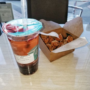 T4 - The basil popcorn chicken was a bit spicy, even without any added spice, but it WAS very crispy. - Bubble Tea Near Me - San Ramon, California T4 - The basil popcorn chicken was a bit spicy, even without any added spice, but it WAS very crispy. - Bubble Tea Near Me - San Ramon, California