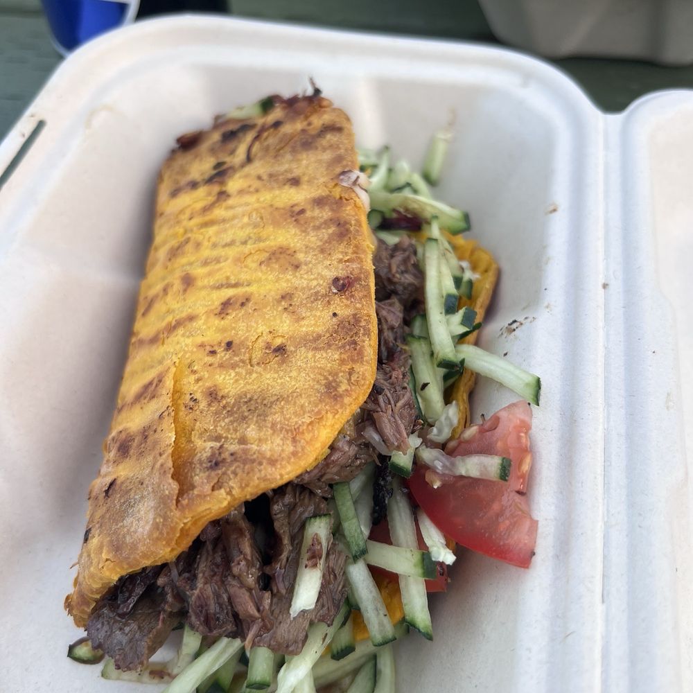 Kerribb Flava - Beef patty! So good! - Food Trucks Near Me - Visalia, California Kerribb Flava - Beef patty! So good! - Food Trucks Near Me - Visalia, California