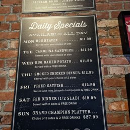 Daily Specials Daily Specials