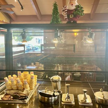 Sizzler - Fudge Brownies today at the soft serve dessert station. - Steakhouses Near Me - Los Alamitos, California