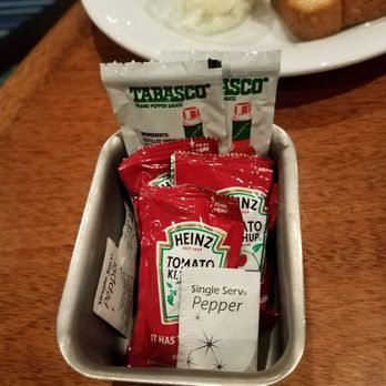 Pyramid Cafe - No more ketchup bottles or salt and pepper shakers. - Burgers Near Me - Las Vegas, Nevada Pyramid Cafe - No more ketchup bottles or salt and pepper shakers. - Burgers Near Me - Las Vegas, Nevada