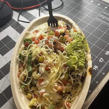 Chipotle Mexican Grill - not even a fork full of gauc. - Fast Food Near Me - New Smyrna Beach, Florida