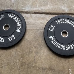 Truesought - 15 pound bumper plates