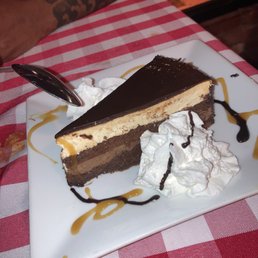I believe this was called Chocolate Temptation Cake. A heavenly combination of chocolate and hazelnut flavors.