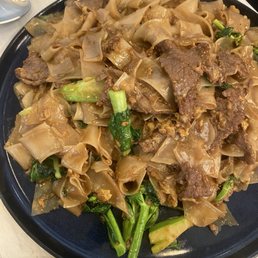 Pad See Ew (minus the egg, which we asked to be put on the side) Pad See Ew (minus the egg, which we asked to be put on the side)