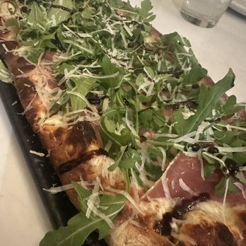 San Daniele Italian Eatery & Bar - Prosciutto + Arugula Flatbread - Italian Near Me - Coppell, Texas