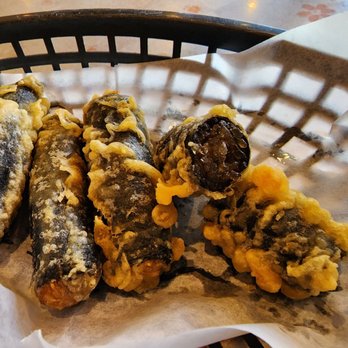 Yupdduk Flushing - Kimari /gimmari  Fried Seaweed Roll filled with glass noodles - Korean Near Me - Flushing, New York