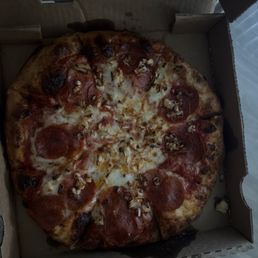 Garlic pepperoni- personal size Garlic pepperoni- personal size