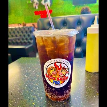 Taco Shop 760 - Cute Plastic Glass. But Not $6.00 Cute ‍‍‍ - Tacos Near Me - Indio, California