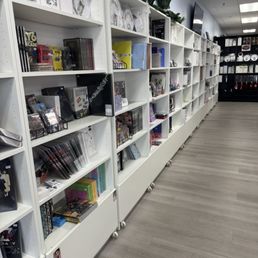 Left side inside store