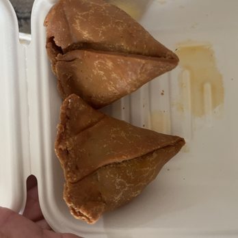 Flamin Curry - Vegetable samosas - Indian Near Me - Long Beach, California