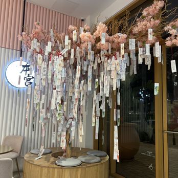 BenGong's Tea - Decorative tree in the store - Coffee & Tea Near Me - Irvine, California