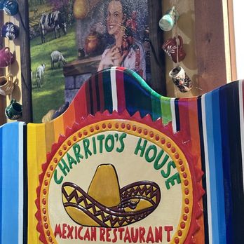 Charrito's House - mexican restaurant sign - Mexican Near Me - Larkspur, Colorado